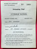 1974_Juvenile_Bather_Season_card_Cumnock_Pool_inside
