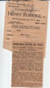 Newspaper clipping of wedding