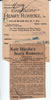 Newspaper clipping of wedding