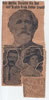 Newspaper clipping of wedding