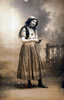 Stoddart sister in drama costume